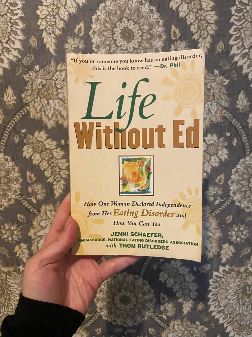Life Without Ed Paperback Book - White and Tan Cover